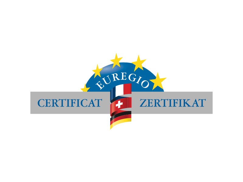 Logo des Euregio-Zertifikats
