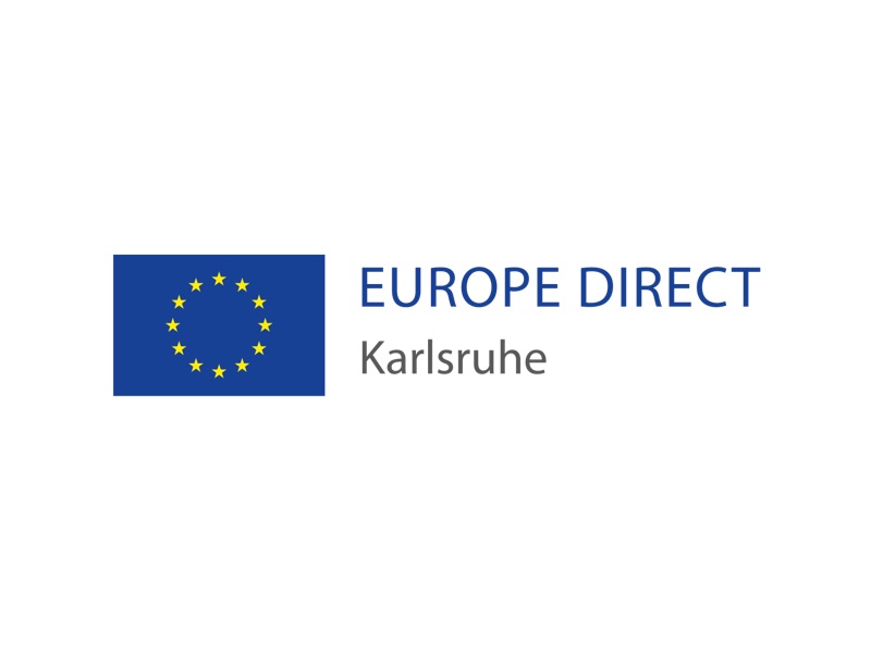 Logo d'EUROPE DIRECT à la préfecture de Karlsruhe