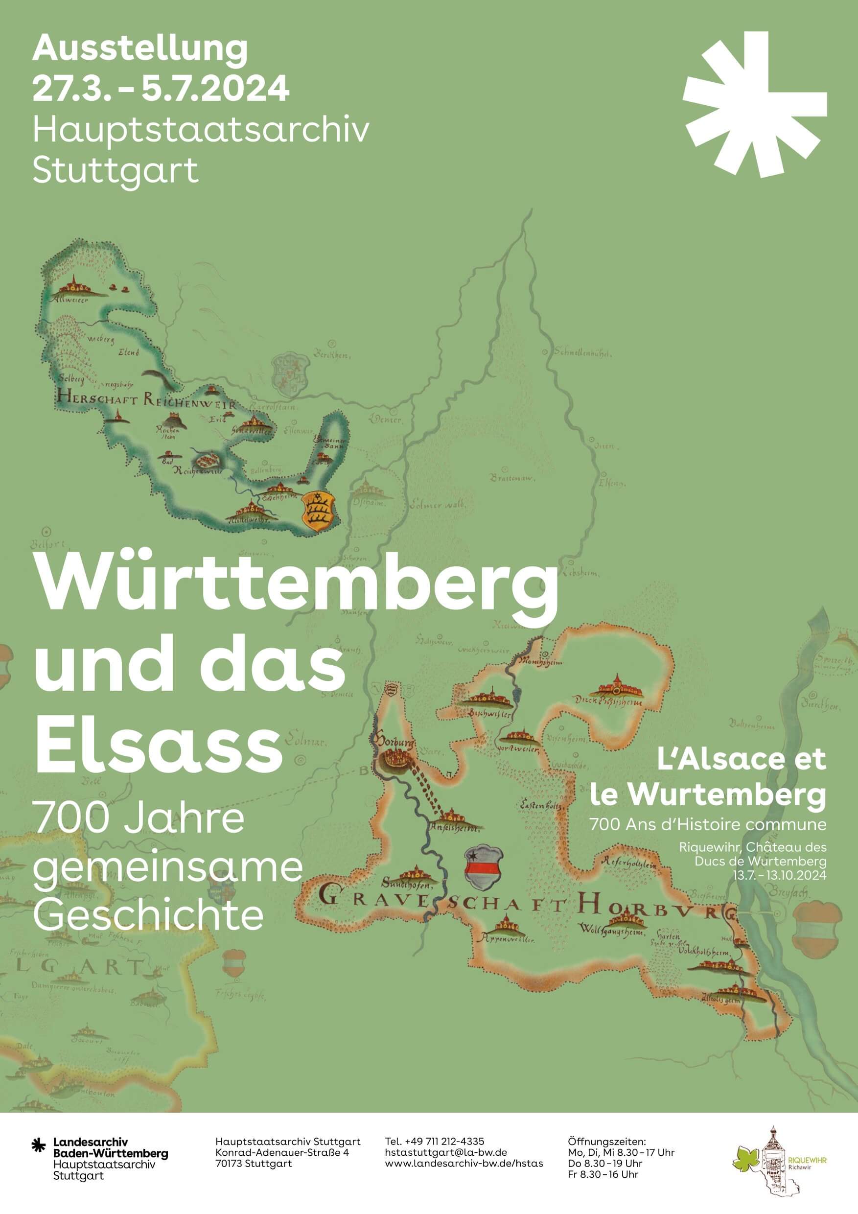 L’Alsace et le Wurtemberg: 700 Ans d’Histoire commune