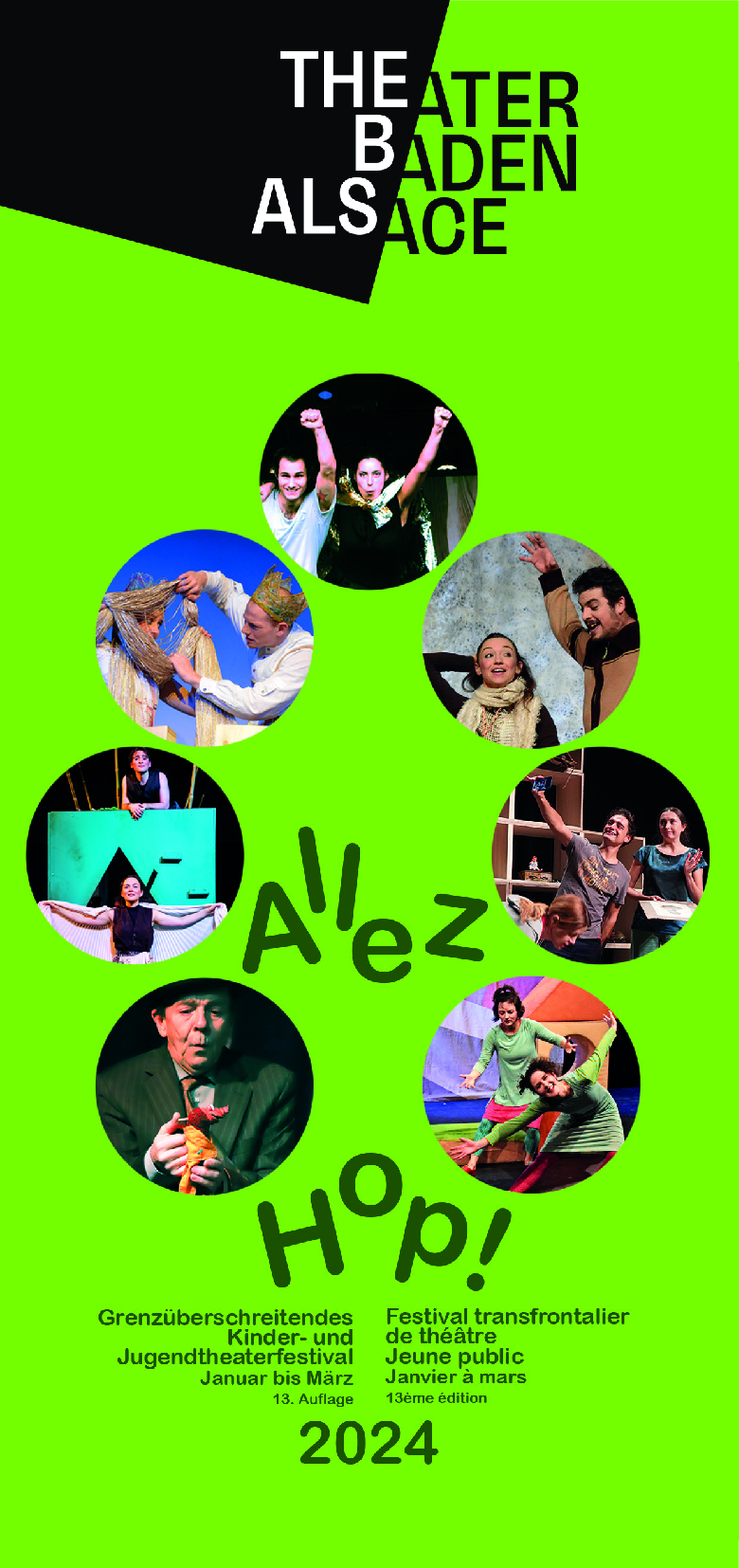 ALLEZ HOP! 2024 – Kinder- und Jugendtheaterfestival über die Grenzen hinweg. 13. Auflage.