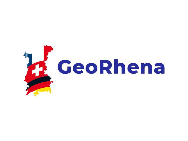 Logo des geografischen Informationssystems GeoRhena